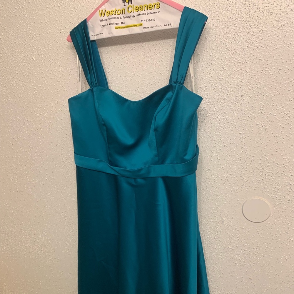 Blue dress